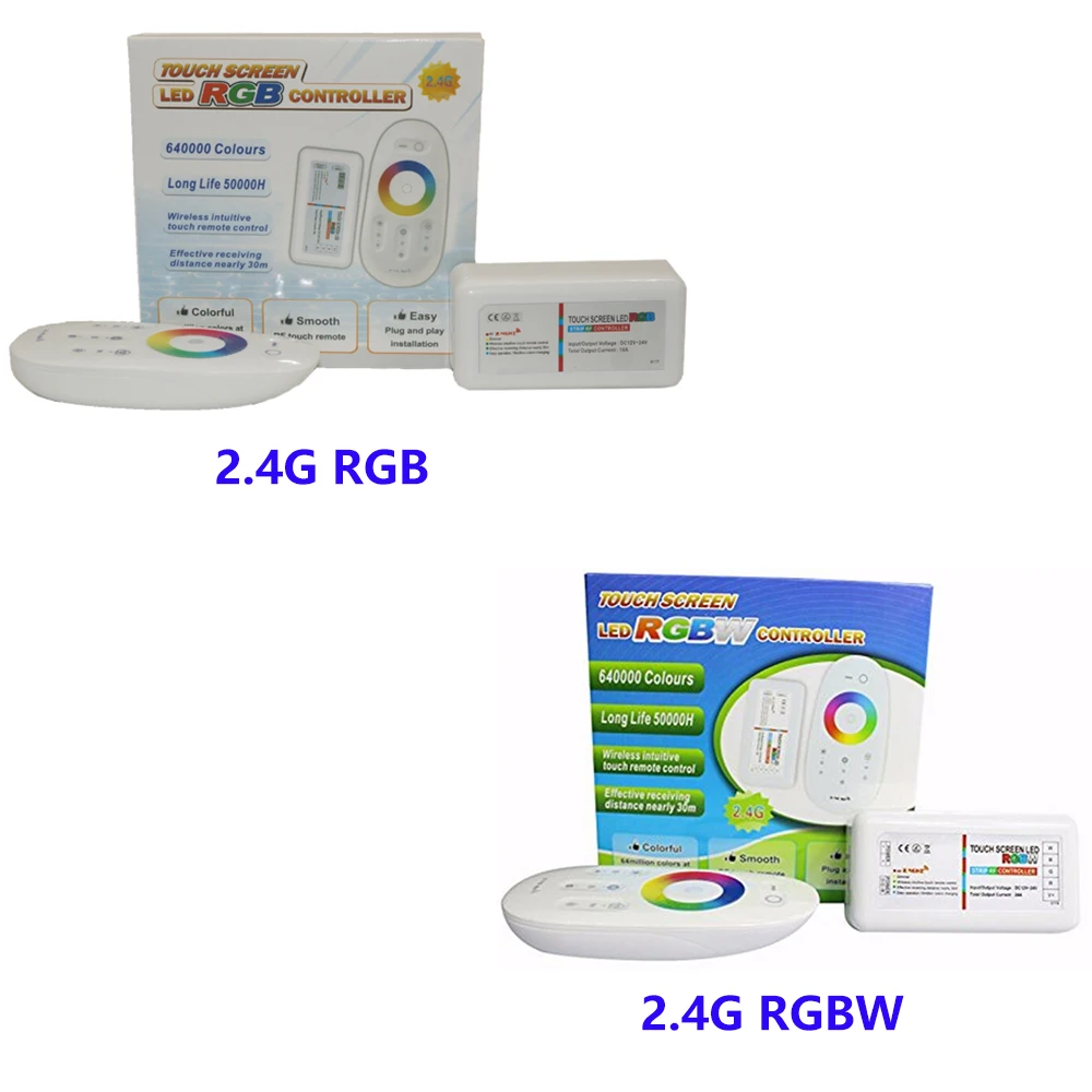 Регулируемый беспроводной контроллер для светодиодных лент 4 канала 2