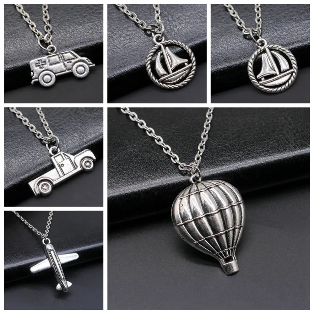 

Модное ожерелье с подвесками-лодками, Женское Ожерелье-цепочка, прямые поставки