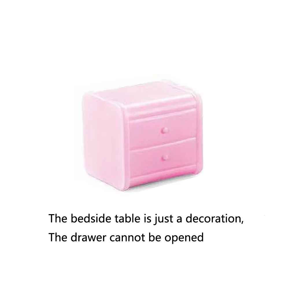 Детский игровой домик Барби аксессуары для кукол кровать мечты KT + 2 прикроватных