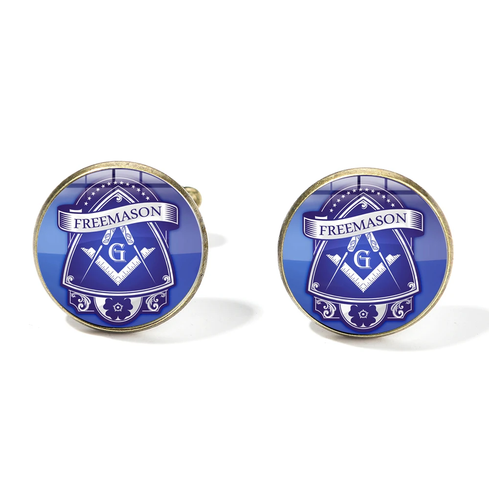 SONGDA Ретро Браслеты шармы Иллюминаты Пирамида запонки в форме глаз для мужские