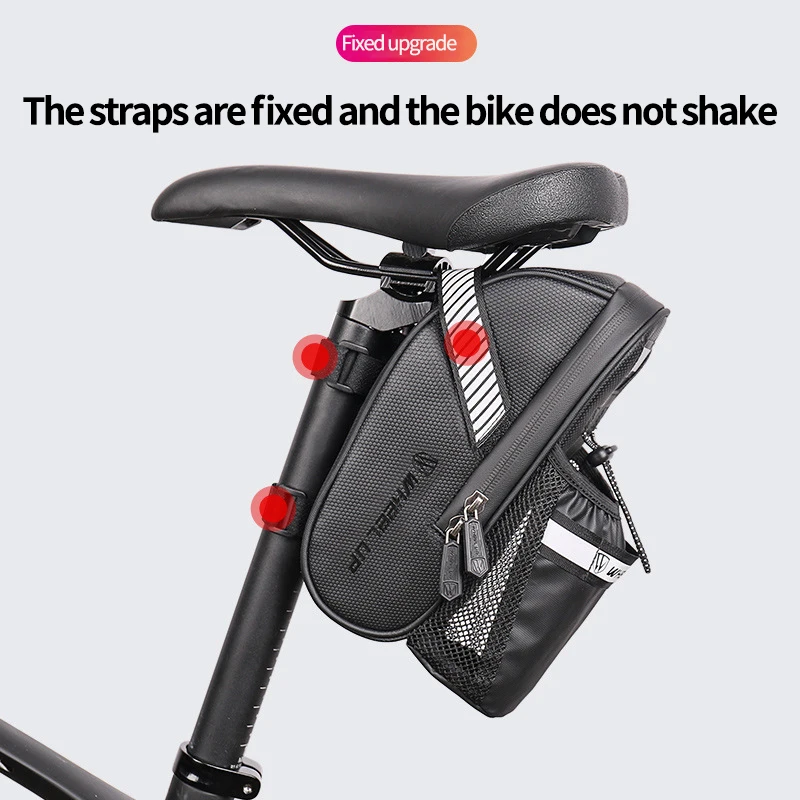 

Xunting Bicycle Tail Bag Mountain Bike Water Bottle Bag Waterproof Folding Bike Back Seat Riding Cushion Saddle Bag Accessories