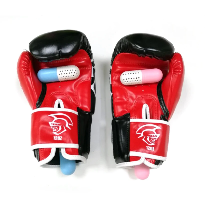 1 пара Боксёрские перчатки дезодорант дезодоранты капсулы Форма обувь