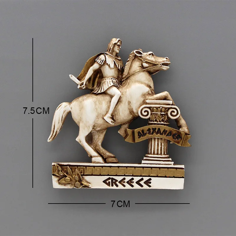 3d магниты на холодильник французский прованс Люцерна Лев Спартанский Александр