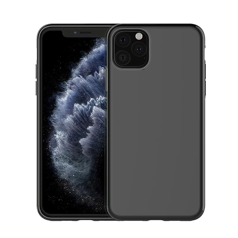 Black Магнитный чехол для iPhone 11 Pro Max, мягкий силиконовый чехол на магните для iPhone XR X Xs max 11pro, автомобильный держатель для телефона, чехол - Цвет: Black