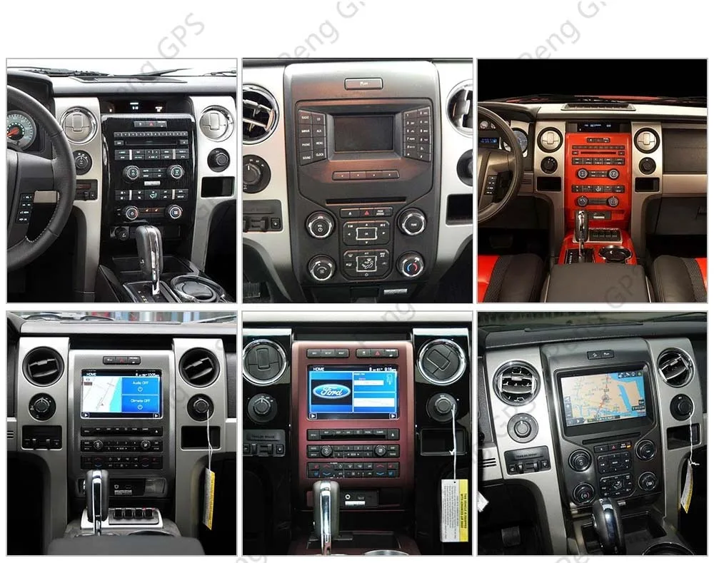 128G для Ford Raptor F150 Android магнитола 2009 -2014 Автомобильный мультимедийный плеер стерео