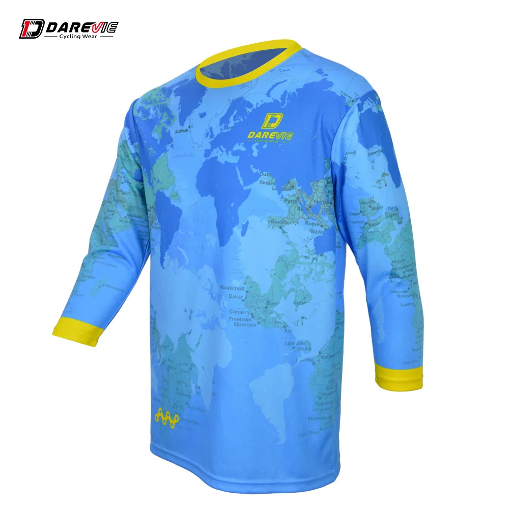 

DAREVIE Cycling Jersey Summer Man's MTB Breathable Quick-drying Team-Pro Professional Mountain Eco-Friendly Bicycle Clothing