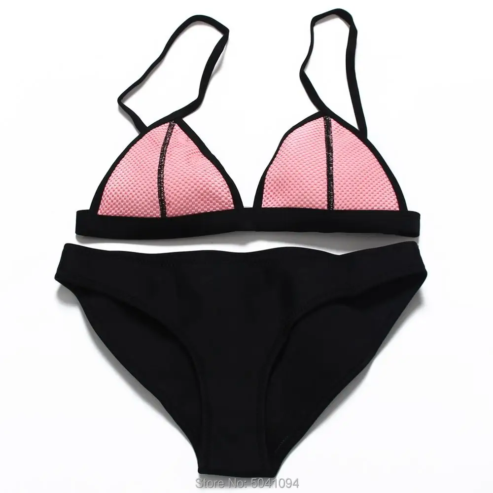 Sheshot комплект бикини с эффектом пуш ап для дайвинга неопреновый влажный костюм