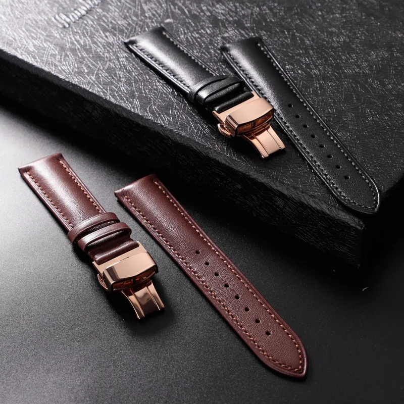 Италия телячья кожа ремешок для часов Quick Release для дизельных DZ Fossil DW CK Timex Армани часы ремешок 18 мм 20 мм 22 мм