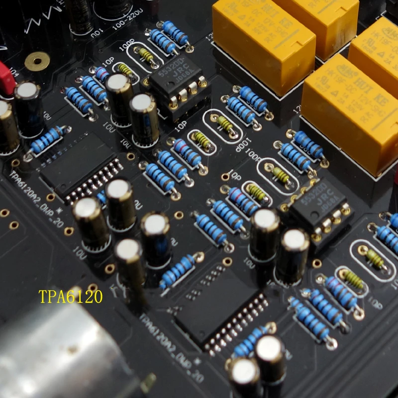 Lusya полностью сбалансированный вход выход TPA6120 усилитель для наушников с