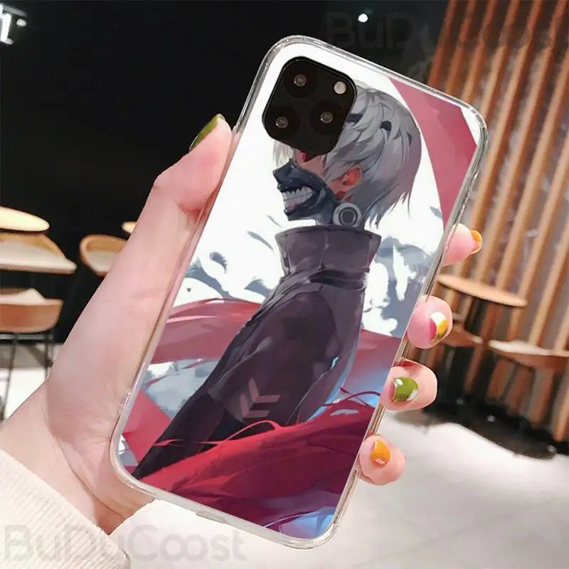 

Anime tokyo ghoul black Phone Case Hull For iphone 11 Pro11 Pro Max X 8 7 6 6S Plus 5 5S SE cass