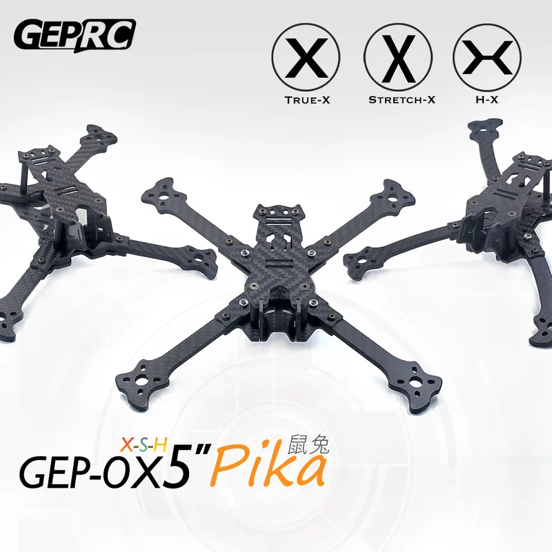 GEPRC GEP OX X5 S5 H5 Pika FPV 5 дюймов комплект из углеродного волокна для рамы