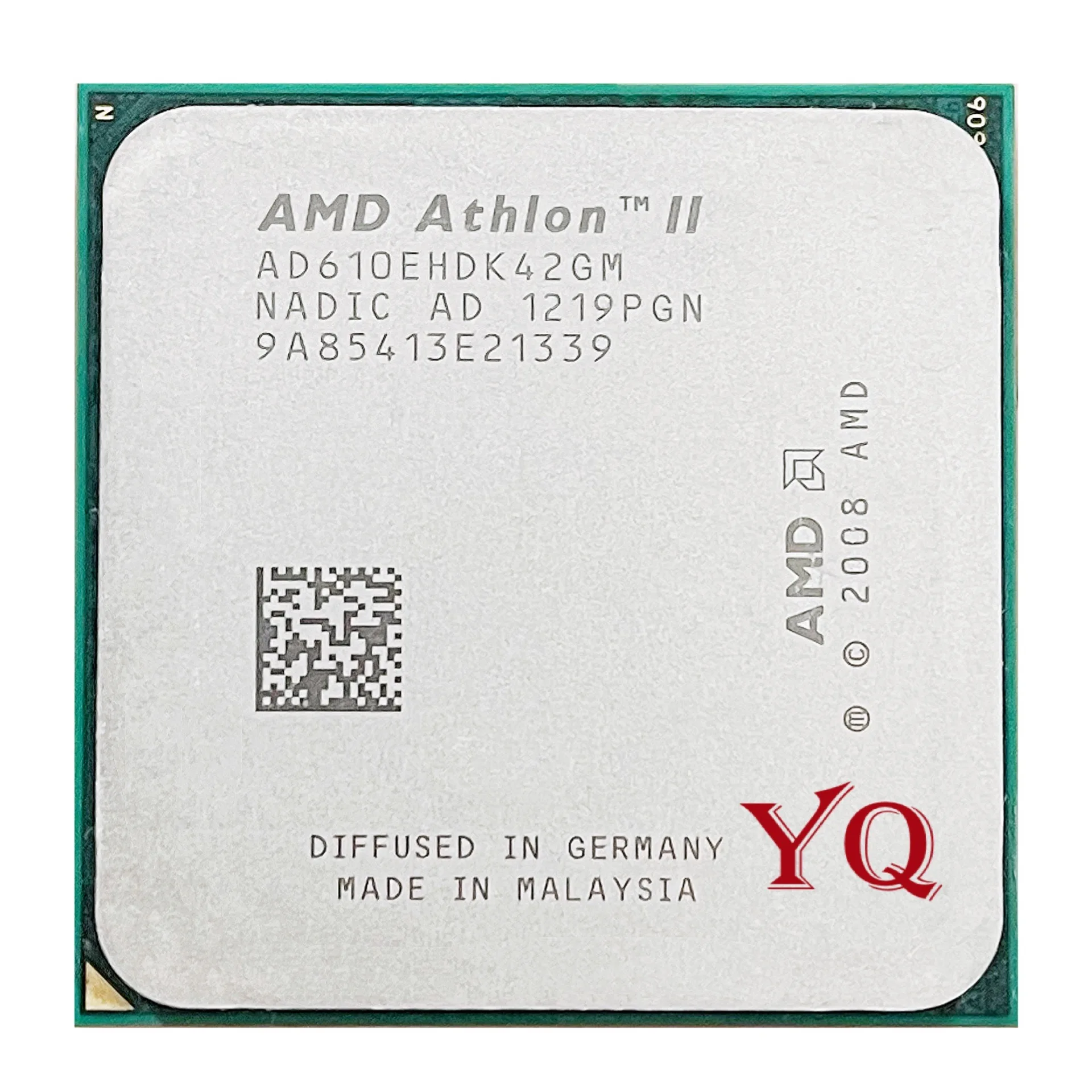 Четырехъядерный процессор AMD Athlon II X4 610e 2 4 ГГц AD610EHDK42GM разъем AM3|Процессоры| |