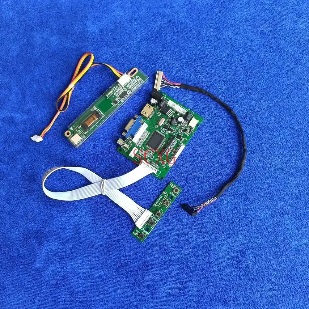 

DIY Kit 1 с холодным катодом (CCFL) 1024*768 VGA AV, совместимому с HDMI LVDS 30-контактный ЖК-дисплей контроллер привода подходящие по размеру карт LP150X2/LP150X05/...