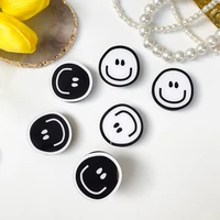 High-quality DIY Ins Smiley Phone Holder for IPhone Samsung Mobile Phone Grip Samsung Mobile Phone Accessory Socket Phone Ring