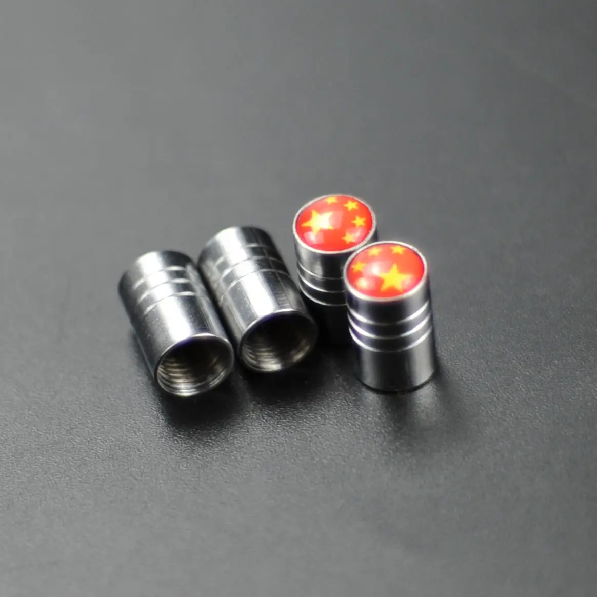 Клапан для автомобильных шин 4 шт.|Хромирование| |