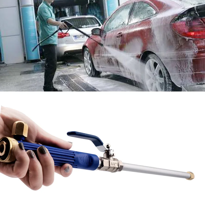 

High Pressure Power Washer Water Jet Garden Water Gun Car Washer Hose Wand Nozzle Sprayer Watering Spray Sprinkler Cleaning Tool