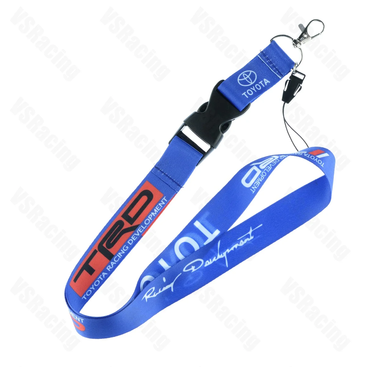 JDM Стиль ТРД ремешок для мобильного телефона брелок гоночный автомобиль ID карты