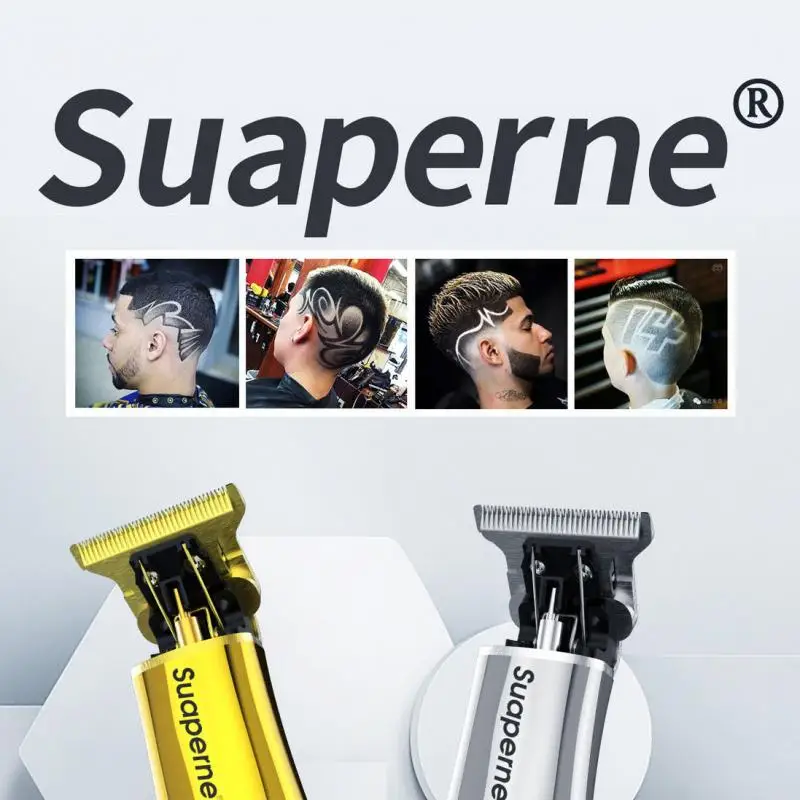 Профессиональная электрическая Мужская машинка для стрижки волос бритва