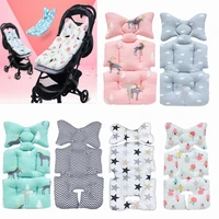 toddler safty seat accesorios baby stroller mattress pad winter car seat liner cotton cushion infant pillow neck body support