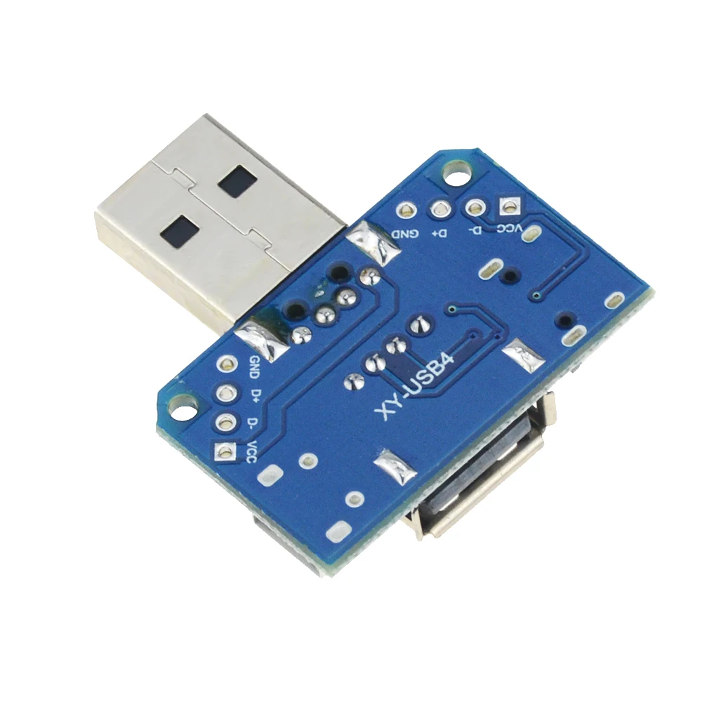 1 шт. DC 5 в 4 USB к Micro Type-C 4P 2 54 мм разъем адаптера пластина Папа-мама | Обустройство