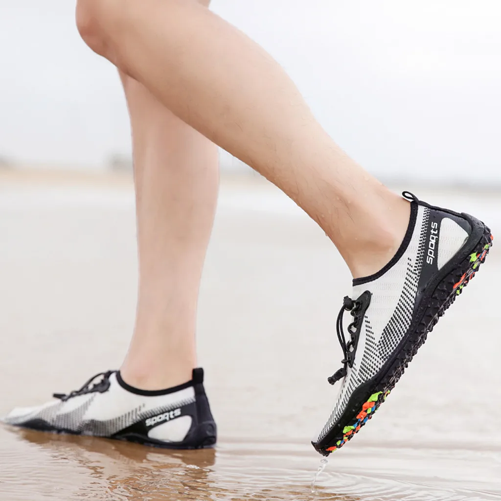 Пляжная обувь 2020 года Обувь для плавания Легкая спортивная Aqua Дышащая без