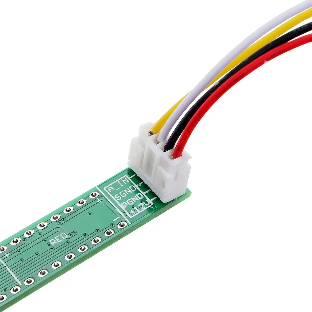 DIY 32 светодиодный музыкальный индикатор электрического уровня VU Meter аудио уровень измерительный комплект усилитель доска регулируемый свет скорость доска Режим АРУ
