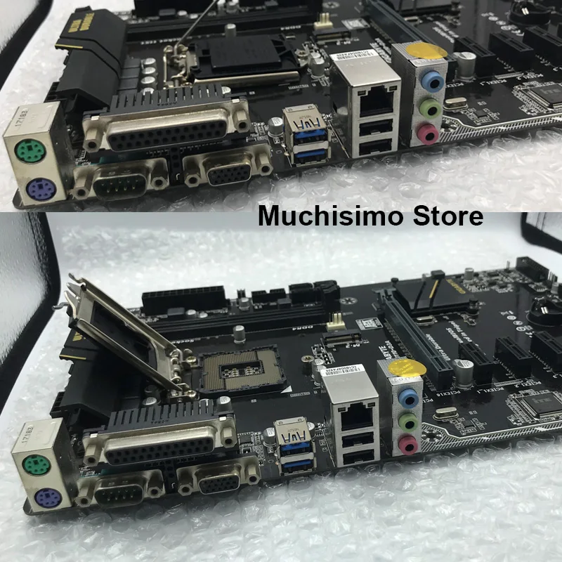 GIGABYTE GA H110 D3A рабочего Материнская плата H119 разъем LGA 1151 i3 i5 i7 DDR4 32G блок питания ATX