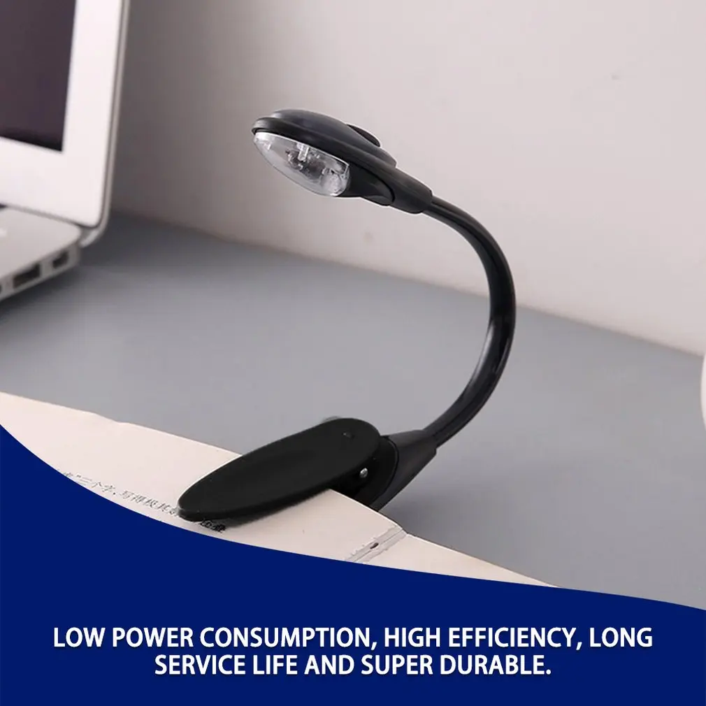 Чтение светильник светодиодный книга Плавная Яркость Micro USB Перезаряжаемые клип