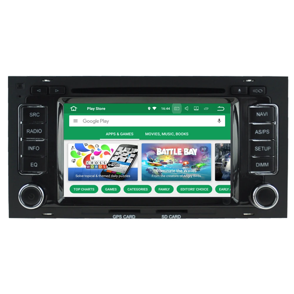 Мультимедийная Автомагнитола для Volkswagen Touareg T5 мультимедийный плеер на Android 10 с DVD