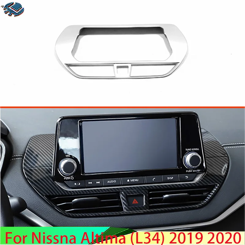 Автомобильные аксессуары для Nissna Altima (L34) 2019 2020 хромированная навигационная