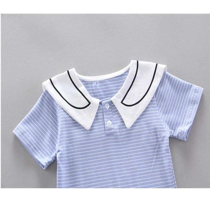 

Baby Girls Clothes Summer Outfits sets Striped T-Shirt + Shorts suit For newborn Baby Girls Clothing Casual Sportswear Sets