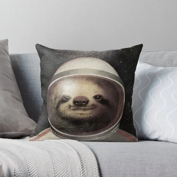 

Space Sloth Soft Decorative Throw Pillow Cover for Home Pillows NOT Included