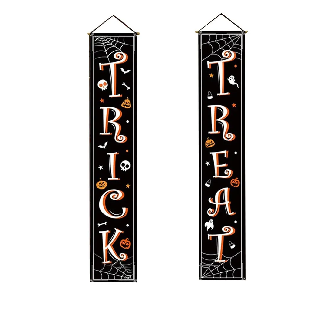 2020 Хэллоуин занавеска Декор Дверь Висячие картины подвесной Флаг украшение