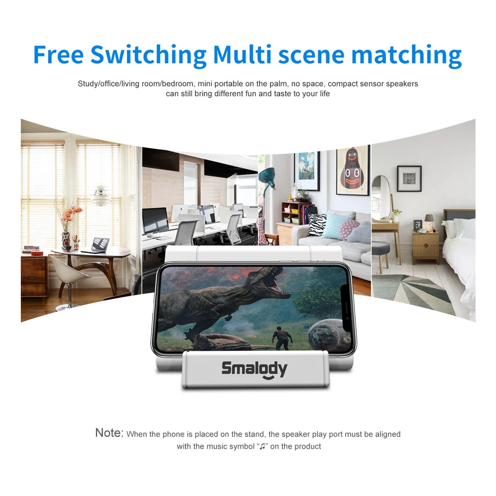 Беспроводной сенсорный усилитель сабвуфера мини умный держатель подставки