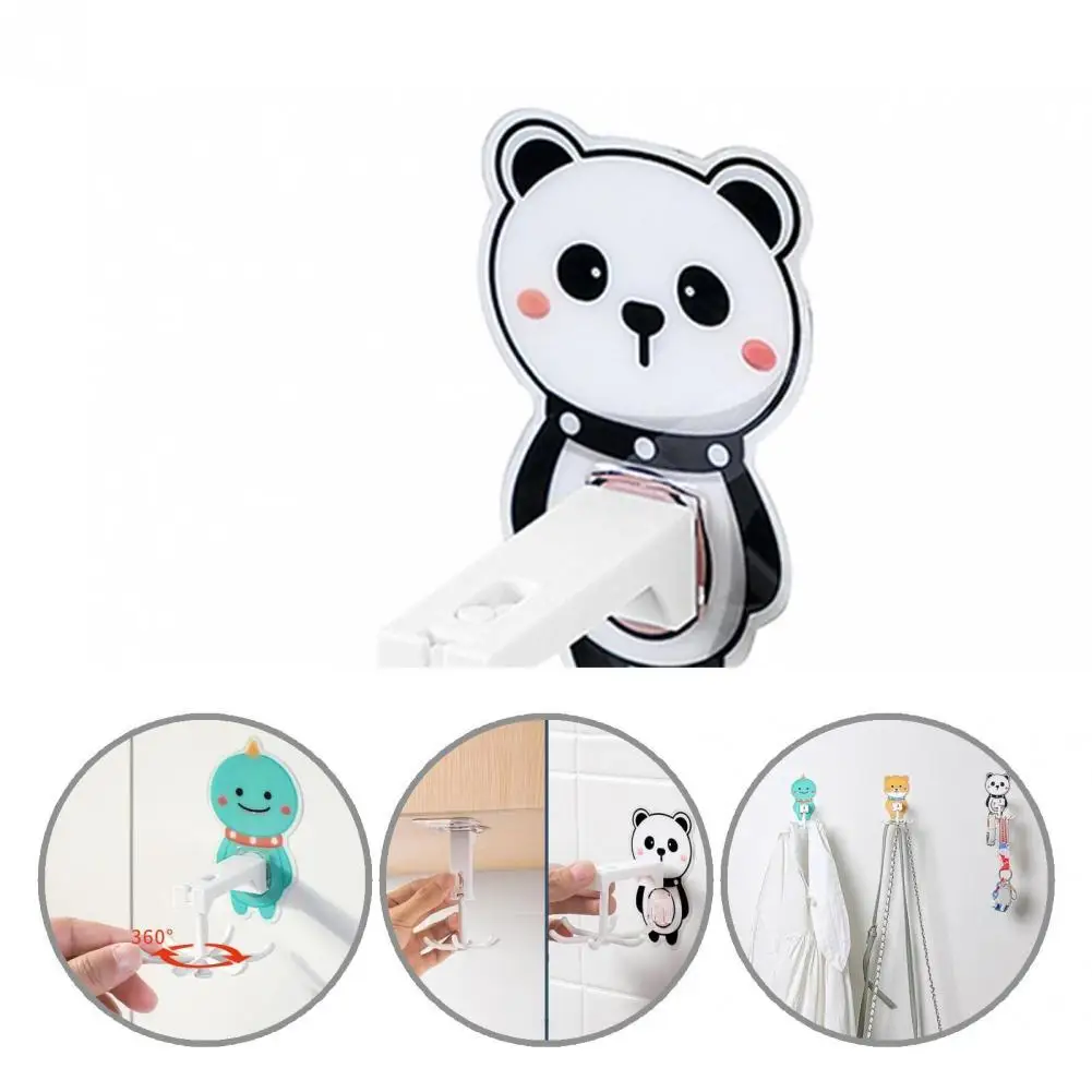 

Compact Reliable Rotatable Kitchen Storage Hook Eco-friendly Bathroom Hook Long-lasting for Living Room