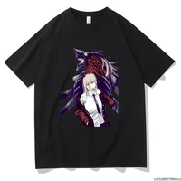 funny ayanami rei pattern tshirt short sleeve t shirt summer vintage o collar clothes
