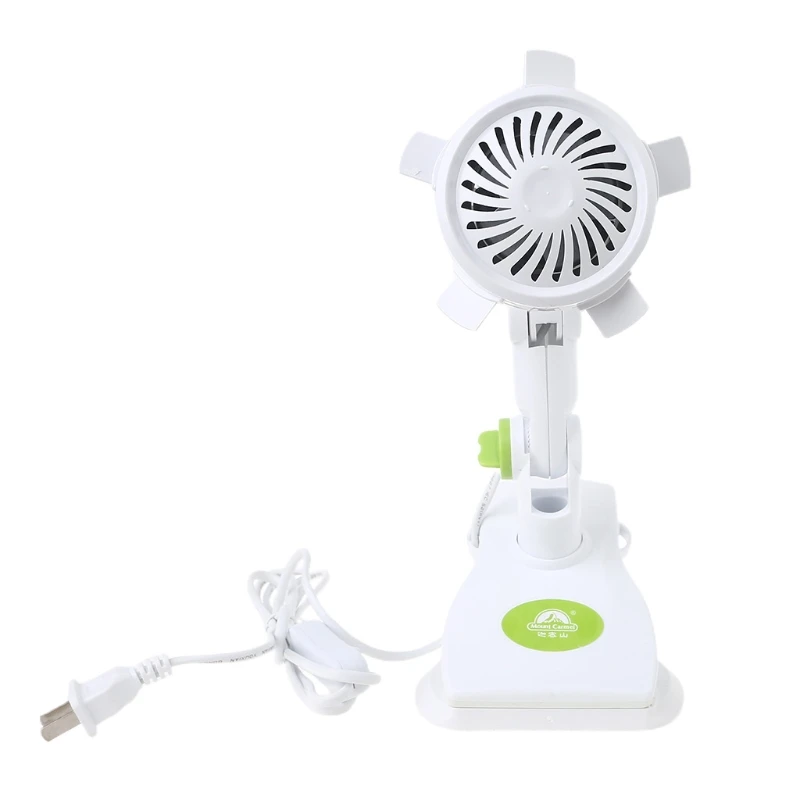 

H052 Multifunction US Plug AC 220V 10-13inch Clip Fan Desk Fan Hanging Fan with 1.7m Cable for Home Office Dorm Bed Kitchen