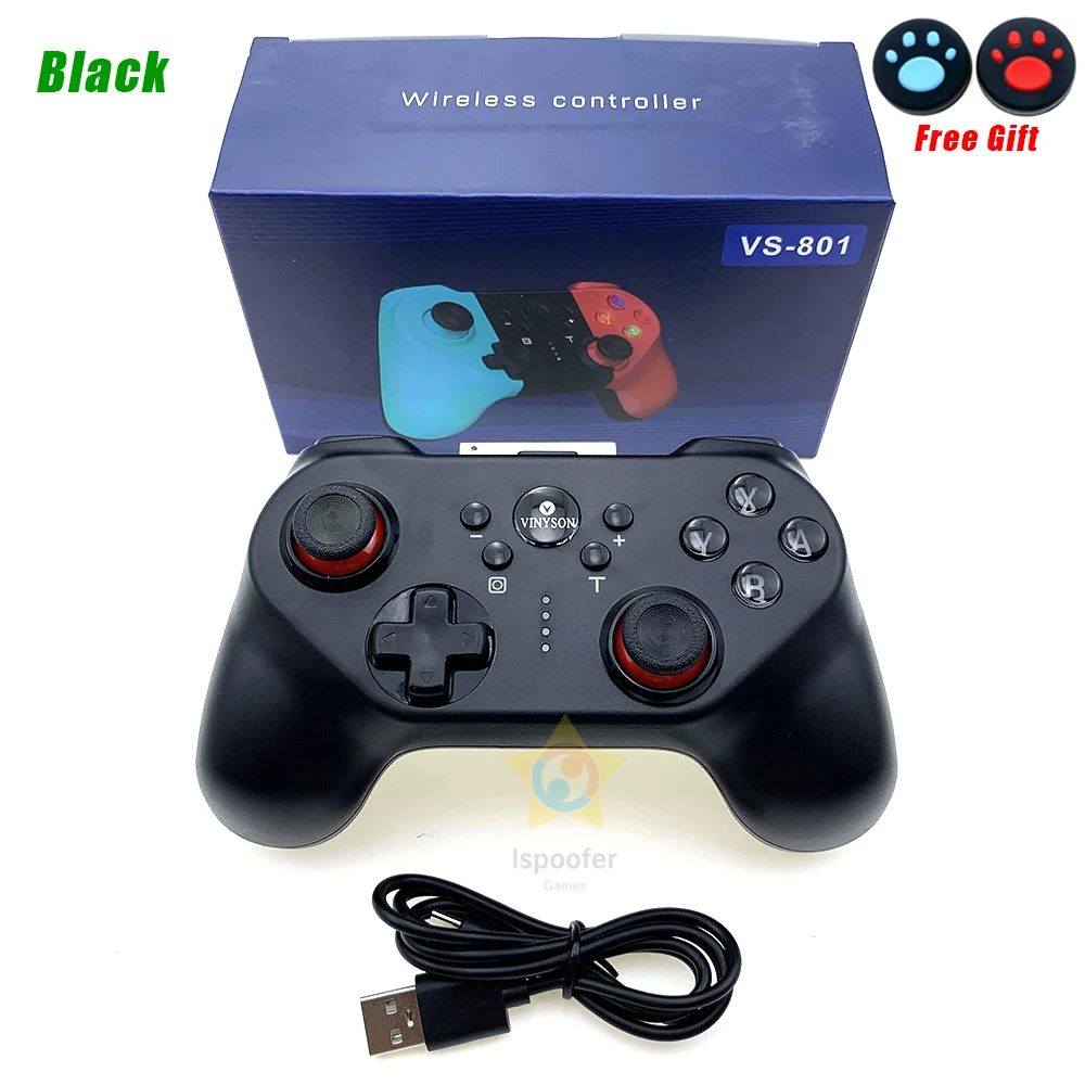

Hot Wireless Bluetooth Game Controller For Nintend Switch Pro Game Joystick Gamepad For N-Switch With Gyro Handle Accessories
