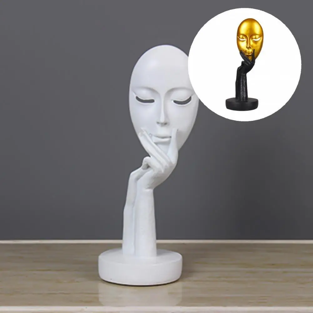 

Коллекционные современные женские абстрактные фигурки лица в скандинавском стиле для гостиной