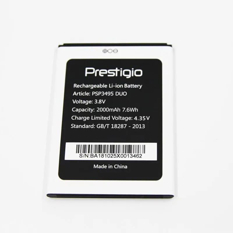 Аккумулятор 2000 мАч PSP3495 для Prestigio Muze V3 LTE DUO мобильный телефон | Мобильные телефоны