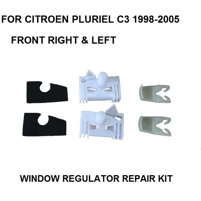 FOR CITROEN PLURIEL C3 / RENAULT CLIO WINDOW REGULATOR REPAIR CLIP FRONT RIGHT or LEFT Plastic Clips | Автомобили и мотоциклы