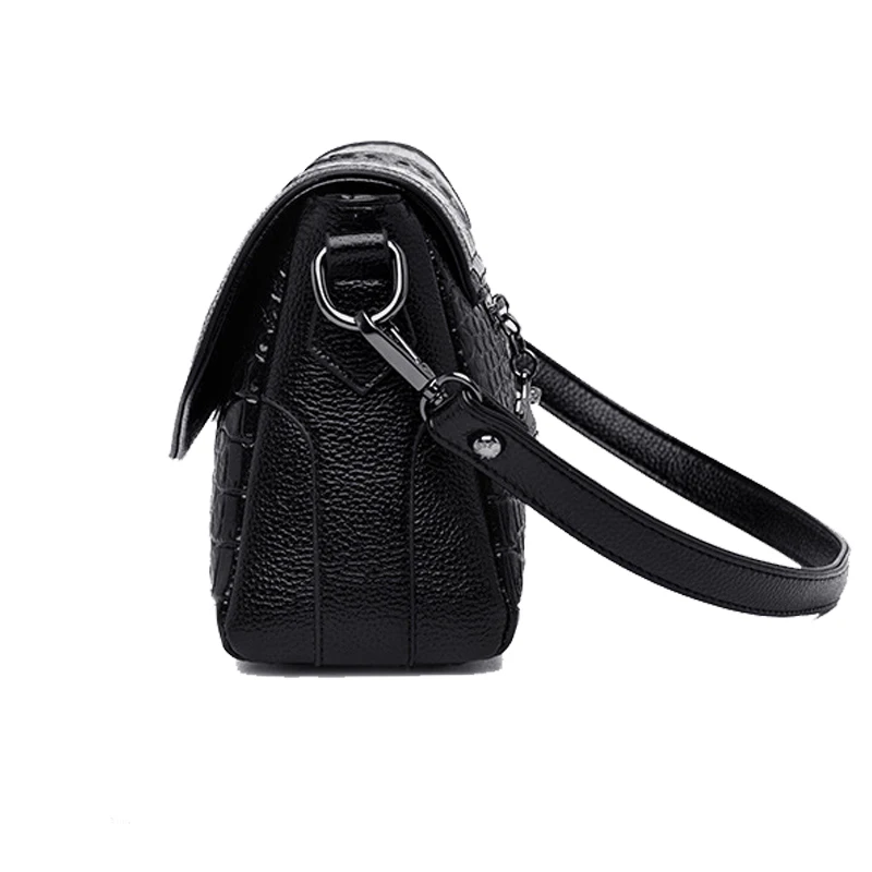 FLYONE 3D сумка из крокодиловой кожи женские сумки-мессенджеры модная женская на