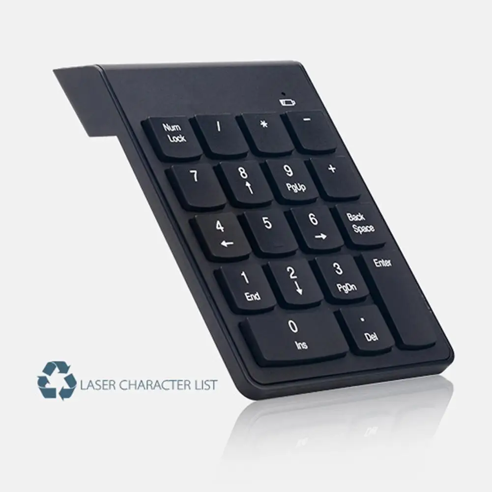 Беспроводная цифровая панель 2 4 ГГц 18 клавиш цвет черный|Клавиатуры| |