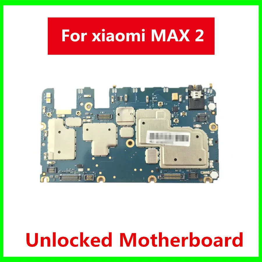 Бесплатная доставка Для материнской платы Xiaomi MI Max 2 оригинальная разблокировка