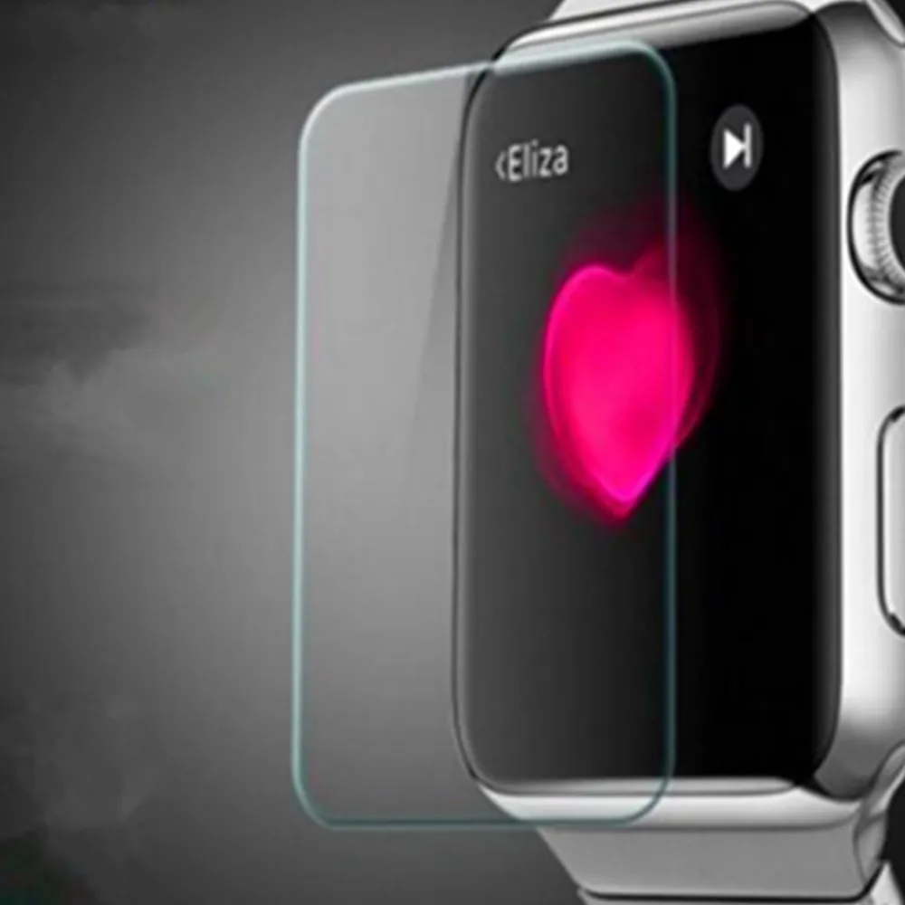 2 шт 2.5D 9H закаленное стекло для Apple Watch Series 1 2 3 4 38 мм 42 мм 40 мм 44 мм Защитная пленка для iwatch
