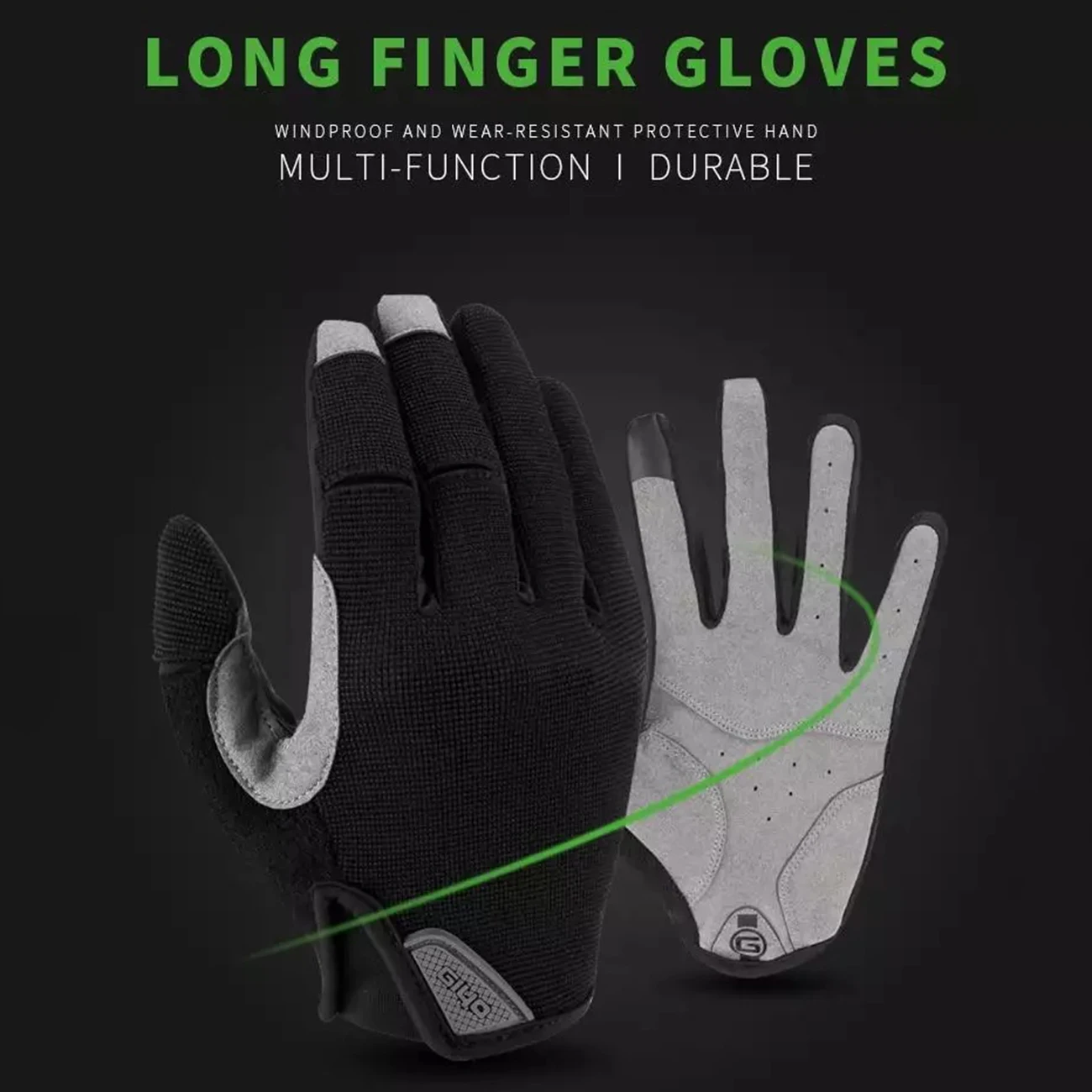 

Bicycle gloves mountain bike touch screen gloves windproof and warm men's and women's autumn and winter gloves cycling supplies