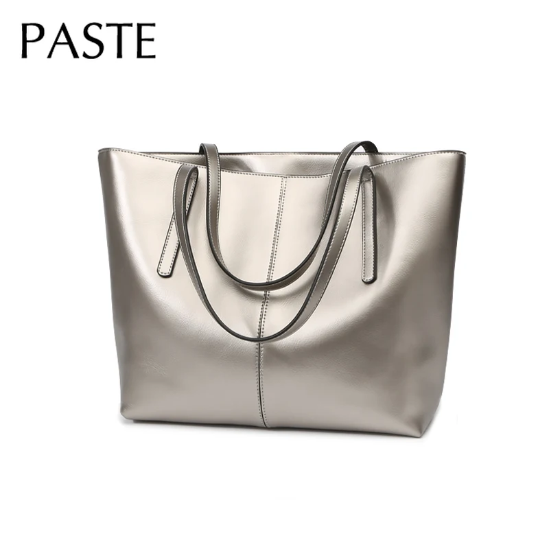2019 простая женская сумка из натуральной кожи ведро для путешествий Большая