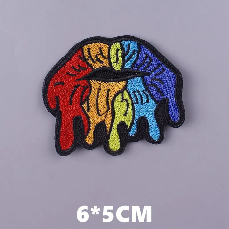 Кит книжка ваза патчи для одежды наклейки DIY Аниме Вышивка Патчи Симпатичные