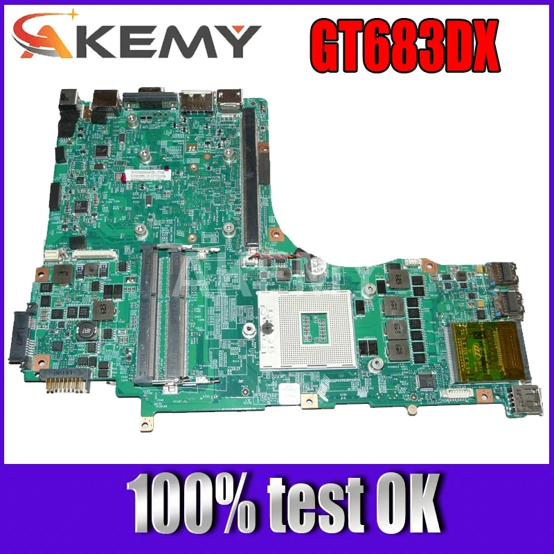 Akemy для MSI GT683DX GT683DXR GT683R материнская плата ноутбука HM67 MS 16F21 REV: 1 0 VER VER: 2 MB | Отзывы и видеообзор