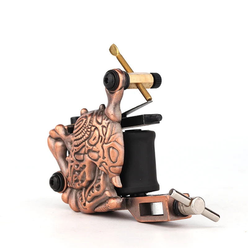 Новейшая дешевая Татуировка машины пистолет мозговые ручные тату 10 обмоток